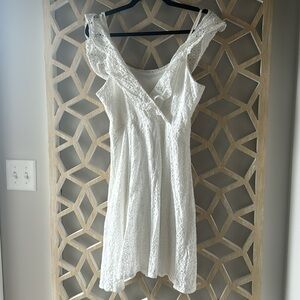 Sweet white eyelet sundress